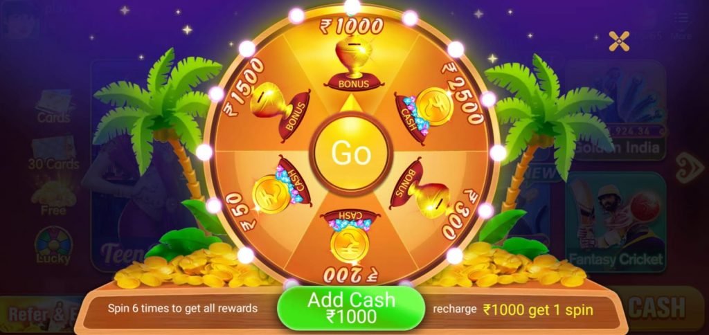 How to Add Cash in Teen Patti Game APK