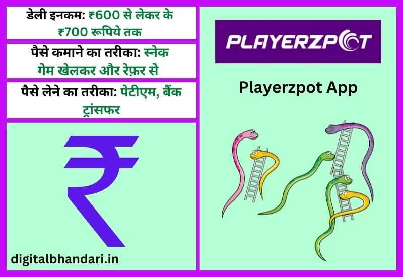 Playerzpot App – सांप वाला गेम ऑनलाइन